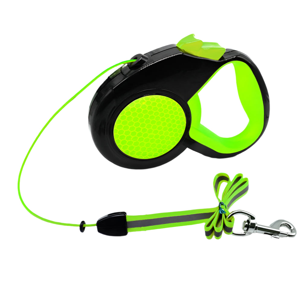 Dual Headed Pet Leashes with Flashlight