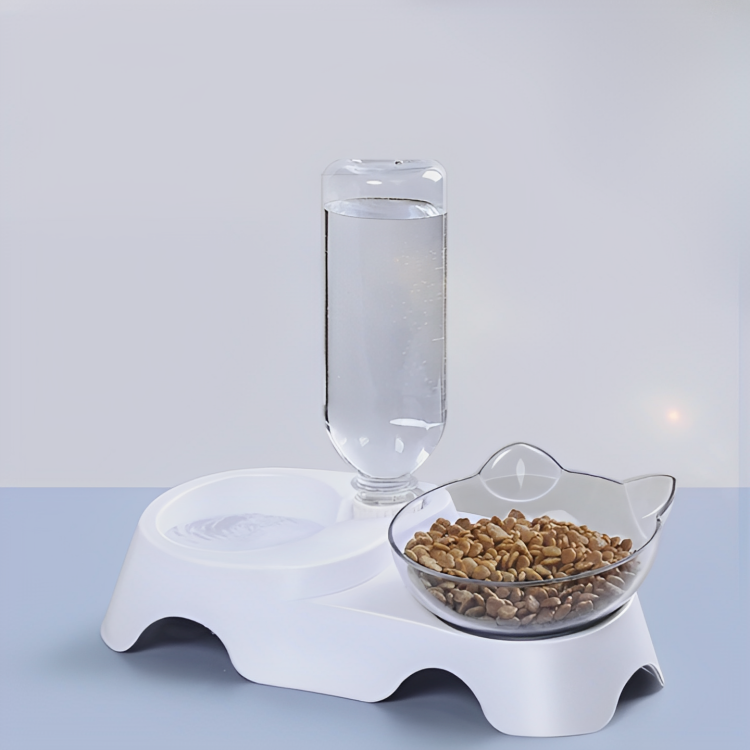 CaTime-Anti-Vomiting Orthopedic Pet Bowl