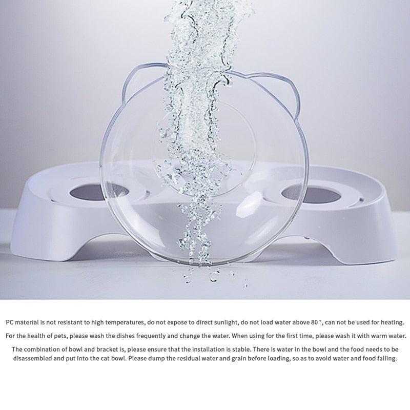 CaTime-Anti-Vomiting Orthopedic Pet Bowl