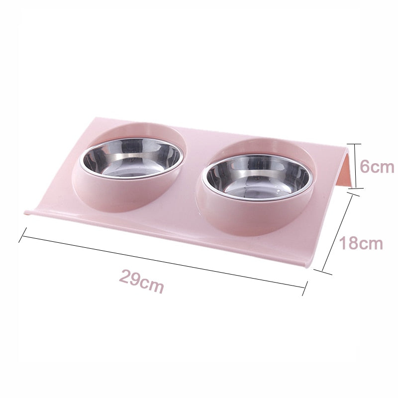 Double Elevated Adjustable Pet Feeder