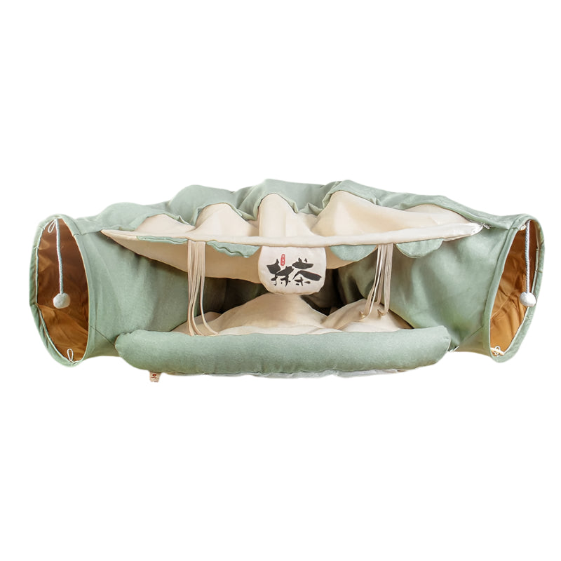 PlushyTunnel Bed- Cat Tunnel Bed